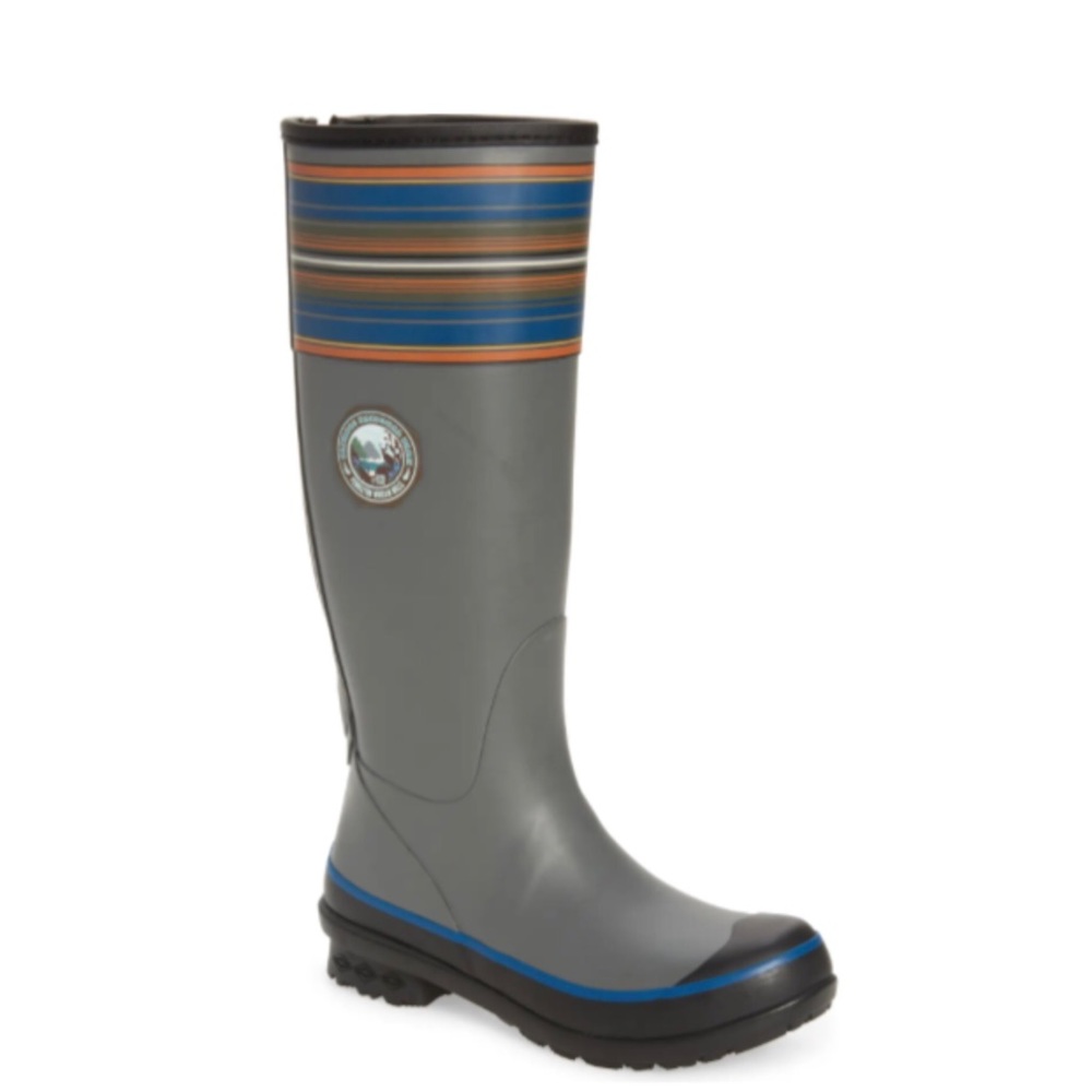 New Pendleton Olympic National Park tall rubber rain boots 7 NIB $150